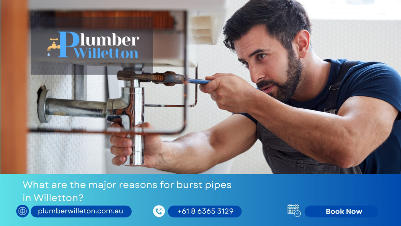 burst pipes in Willetton