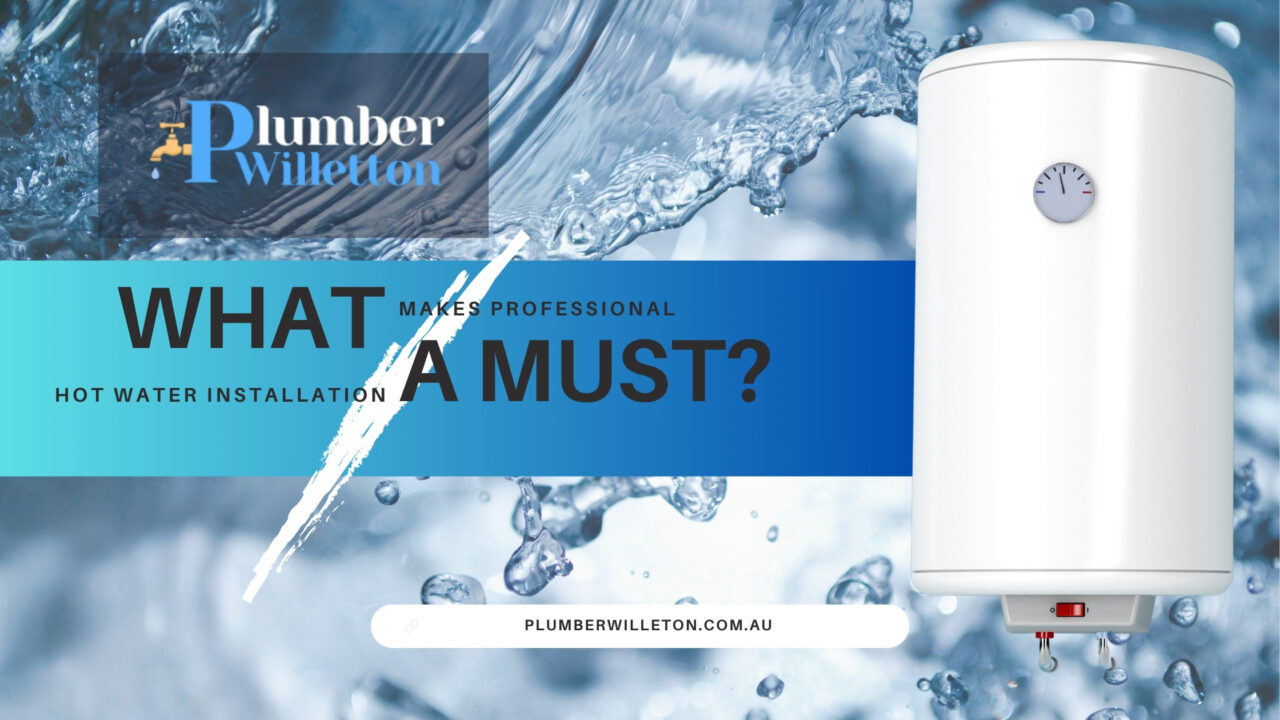 hot water installation in Willetton