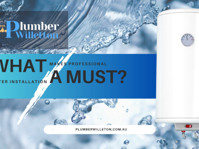 What makes professional hot water installation a must?