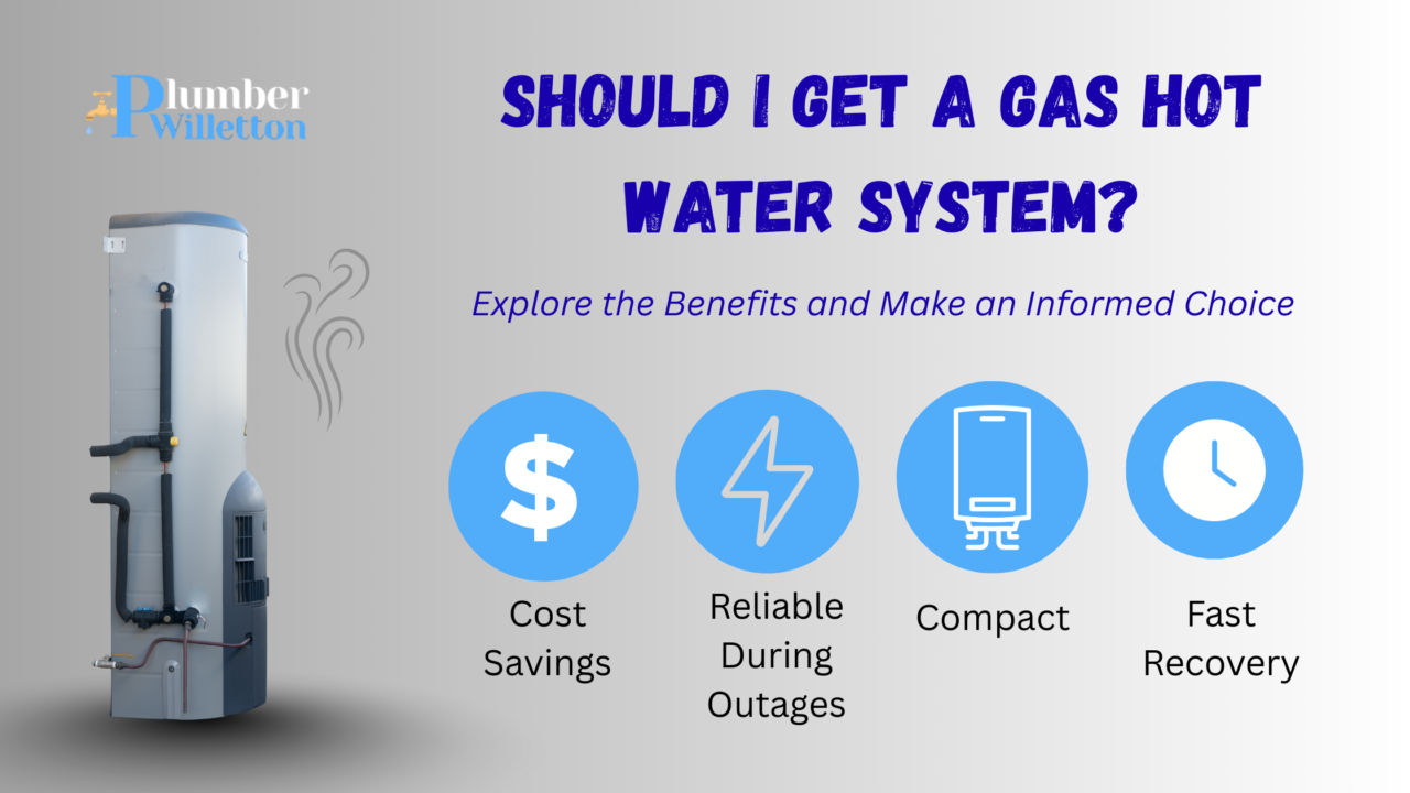 gas hot water system in Willetton