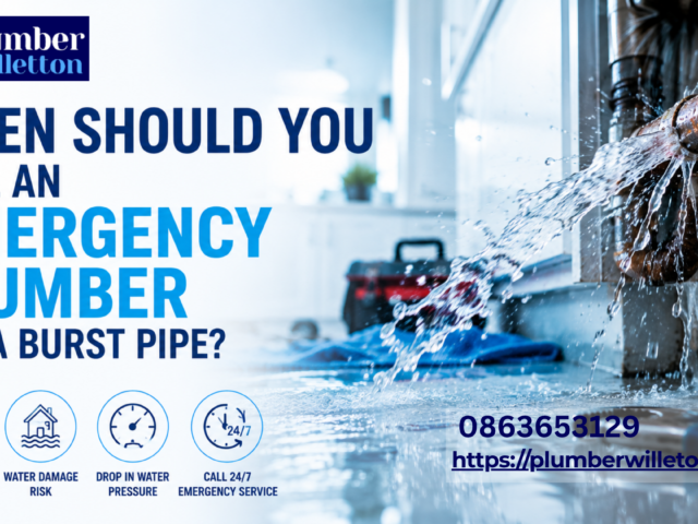 When Should You Call an Emergency Plumber for a Burst Pipe?